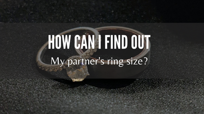 How can I find out my partner's ring size?